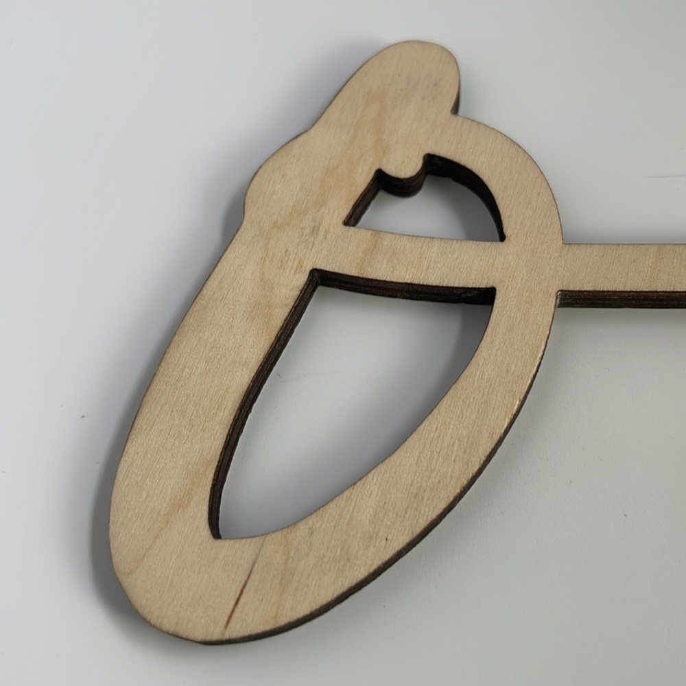 Laser Wood Sign “One” - Picture 5 of 9